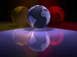 (Loop) Earth Concept - Maps And Globes, World Map, Globe Stock Footage