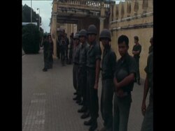 LIB 3-3-73 PEACE RALLY BY STUDENTS AND MONKS IN CAMBODIAN CAPITAL News Clip