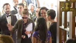 Angelina Jolie makes rare public appearance as she attends TIFF premiere of 'The Breadwinner' News Clip