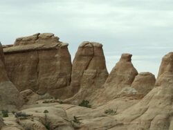 Panning sandstone layers. Stock Footage