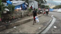 Toddler faces uncertain future in makeshift camp Instructional Video