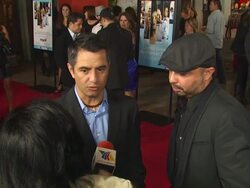 Mickey and Gibby Cevallos at the Pepsi Presents The Premiere Of 'Latinos Living The American Dream' at Hollywood CA. (Footage by WireImage Video/GettyImages) Stock Footage