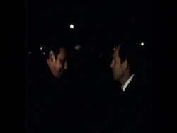 SYND 29 1 74 FRENCH FOREIGN MINISTER ARRIVAL DURING MIDDLE-EAST TOUR News Clip