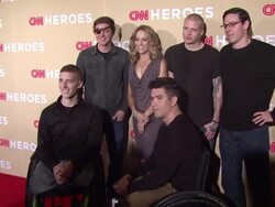 Sheryl Crow and MusiCorps at 2014 CNN Heroes: An All Star Tribute - Red Carpet at American Museum of Natural History on November 18, 2014 in New York City Stock Footage