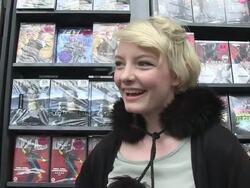 INTERVIEW Dakota Blue Richards on superhero powers, the events and more at the Kapow! Comic Con at London England. (Footage by WireImage Video/GettyImages) Stock Footage