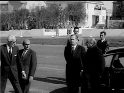 POMPIDOU AND RICHARD NIXON MEET - MUTE News Clip