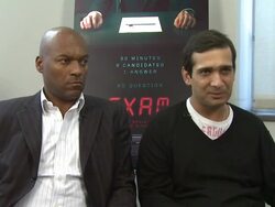 Exam Interview Stock Footage