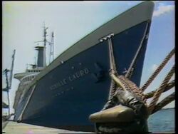Egypt - Achille Lauro Passengers Abandoned Ship News Clip