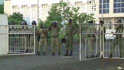 CLEAN : Comoros : demonstration against alleged voting fraud News Clip