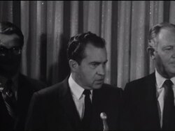SYND 5-1-69 PRESIDENT NIXON ANNOUNCES APPOINTMENTS TO DEPARTMENT OF STATE News Clip