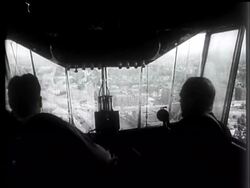 Sky gives finest view of traffic and car racing. News Clip