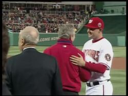 President jeered and cheered at start of baseball season News Clip