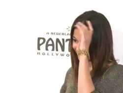 Emmanuelle Chriqui at The Book Of Mormon Los Angeles Opening Night Stock Footage