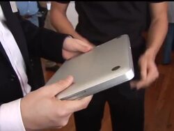 Apple is updating its line of laptop computers with a nod to the economic turmoil that might push consumers to be more frugal this holiday shopping season.  The company avoided a major price cut but did lower the cost of the MacBook from $1099 to $999. News Clip