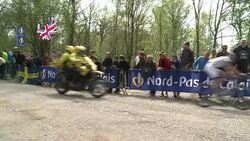 CLEAN : Cycling: Terpstra takes surprise Paris Roubaix victory News Clip