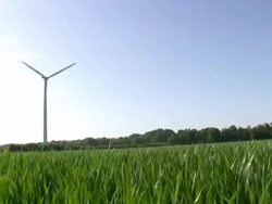 Another wind turbine Stock Footage