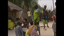 Villagers in South Sudan News Clip