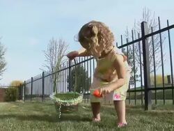 Easter Egg Hunt Stock Footage
