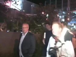Piers Morgan at Boa in West Hollywood 09/15/2010 at the Celebrity Sightings in Los Angeles at Los Angeles CA. (Footage by WireImage Video/GettyImages) Stock Footage