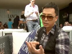 INTERVIEW: (Cantonese) Donnie Yen on how exhausting it is making and acting in a martial arts film. at the Legend of the Fist Interviews: 67th Venice Film Festival at Venice . (Footage by WireImage Video/GettyImages) Stock Footage