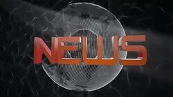 News broadcast design Stock Footage