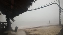 Maria passes north coast of Dominican Republic Instructional Video