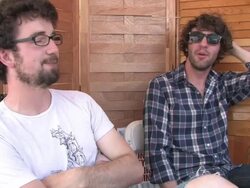 Japandroids Interview (clip 5) Stock Footage
