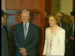 South Korea - Jimmy Carter Meets Han Sung Joo News Clip