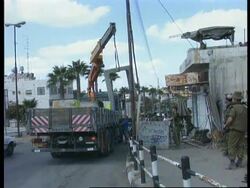 W.Bank - Israeli Troop Redeployment Starts News Clip