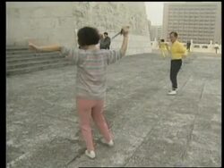 TAIWAN: BUSINESS CONTINUES AS NORMAL DESPITE DENG XIAOPING'S FUNERAL News Clip