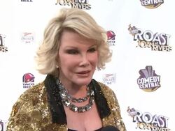 Comedy Central Roast Of Joan Rivers Stock Footage