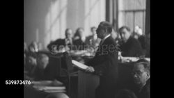 Chinese delegate W. W. Yen speaks at League of Nations in Geneva News Clip