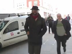 Lenny Henry at Comic Relief Celebrity Sightings Stock Footage