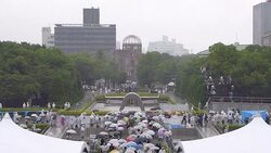 CLEAN : Hiroshima marks anniversary of atomic bombing News Clip