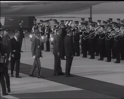 BREZHNEV VISIT - MUTE News Clip