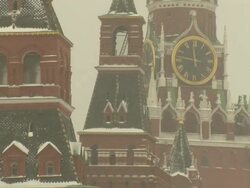 Moscow Winter Stockshots News Clip