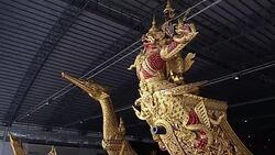 close up Royal Barges in bangkok thailand,HD Stock Footage