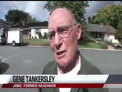 Steve Jobs was grieved around the world Thursday through the very devices he conceived: People held up pictures of candles on their iPads, reviewed his life on Macintosh computers and tapped out tributes on iPhones. (Oct. 6) News Clip