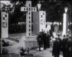 POLES RECEIVE GIFT OF SMUGGLED FLAG - News Clip