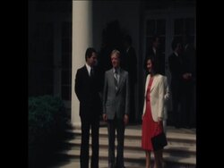 SYND 11 5 79 PRESIDENT OF PANAMA ARISTIDES ROYO VISITS PRESIDENT CARTER IN WASHINGTON Instructional Video
