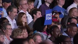 Barack Obama Campaigns for Hillary Clinton in Columbus, Ohio News Clip