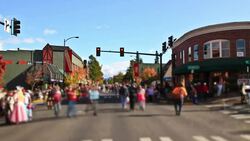 Ashland Halloween Parade one Stock Footage