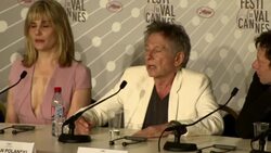 Roman Polanski takes part in press conference for his film '"Venus in Fur" News Clip