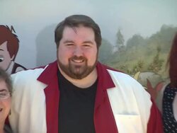 Travis Oates at the 'Winnie The Pooh' Honey-Colored-Carpet Premiere at Burbank CA. (Footage by WireImage Video/Getty Images Entertainment Video) Stock Footage