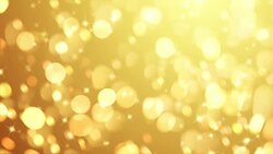 Golden Particles (Loopable) Stock Footage