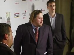 US - Ireland Alliance Honors Van Morrison Stock Footage