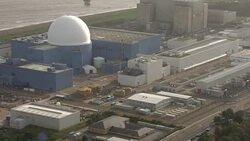 Sizewell A and B nuclear power station aerials News Clip