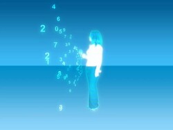 business hologram Stock Footage