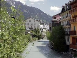 HD Video of Chamonix, France Stock Footage