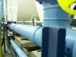 Pipes and valve Stock Footage